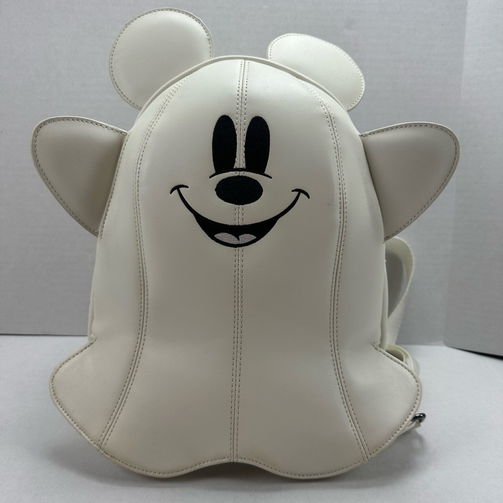Loungefly Mickey Mouse Ghost Glow Mini Backpack Exclusive 8/21/23 - Picture 5 of 14